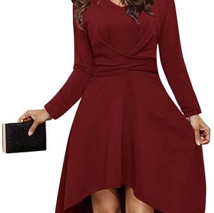 StylewoodWomen's V-Neck Long Sleeve large …